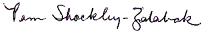 Signature of Pamela Shockley-Zalabak